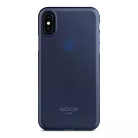 Чехол Uniq Bodycon полиуретан, цвет синий, для iPhone XS Max