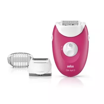 Эпилятор Braun SE3273 розовый+белый