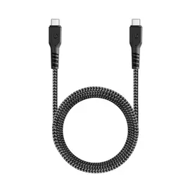 Кабель EnergEA FibraTough USB-C / USB-C, 1,5м, черный