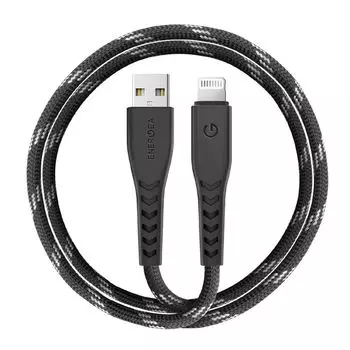 Кабель EnergEA NyloFlex USB / Lightning, 1,5м, черный