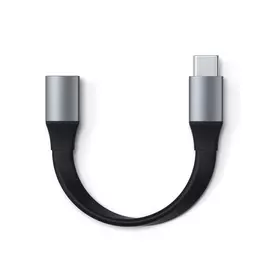 Кабель удлиннитель Satechi USB-C Mini Extension Cable 0,12м, серый космос