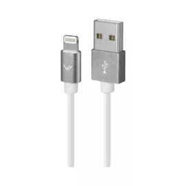 Кабель Vertex Lightning/USB 1м, белый