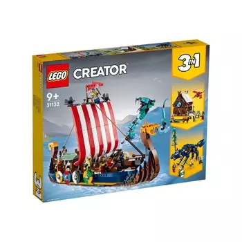 Конструктор Lego Viking Ship and the Midgard Serpent (31132)