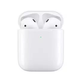 Наушники Apple AirPods с беспроводным зарядным футляром, белый