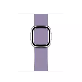 Ремешок Apple Modern Buckle 40mm - M, кожа, цвет сиреневый