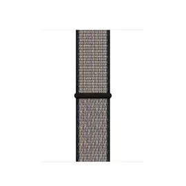 Ремешок Apple Nike Sport Loop, «синяя пастель/раскалённая лава» (для корпуса 40 мм)