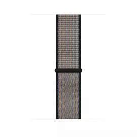 Ремешок Apple Nike Sport Loop, «синяя пастель/раскалённая лава» (для корпуса 44 мм)