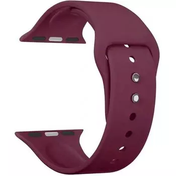 Ремешок Lyambda Altair для Apple Watch 38/40/41mm, Силикон, бордовый