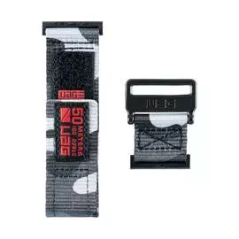Ремешок UAG Active 44/42 mm, нейлон, цвет черный камуфляж