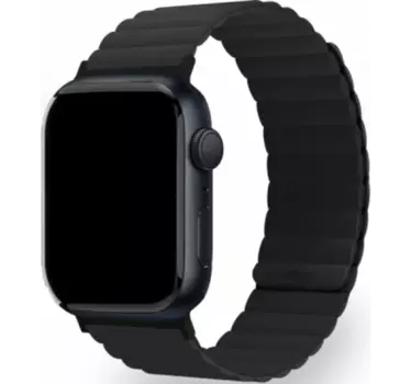 Ремешок uBear Mode для Apple Watch 45mm 42/44/45/49mm, Силикон, черный