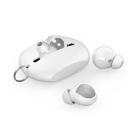 Силиконовые амбушюры Deppa Buds для AirPods, 2 пары, цвет белый