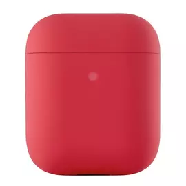 Силиконовый чехол Ubear для AirPods, цвет: красный