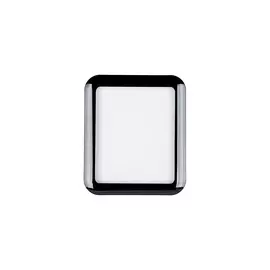 Стекло 3D защитное «vlp» для Watch 42mm, олеофобное, с черной рамкой