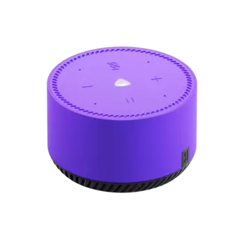 Умная колонка Яндекс Лайт с Алисой, 5 Вт фиолетовый