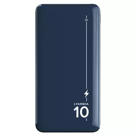 Внешний аккумулятор Lyambda LP303 10000 мАч, синий