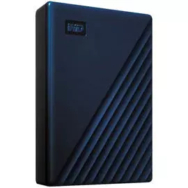 Внешний жёсткий диск WD My Passport для Mac, 4 Тб, USB 3.2, синий