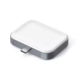 Зарядное устройство беспроводное Satechi USB-C Wireless Charging Dock for AirPods, серый космос