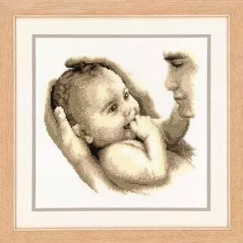 0011872-PN Набор для вышивания Vervaco 'Отцовская любовь' 27x27см