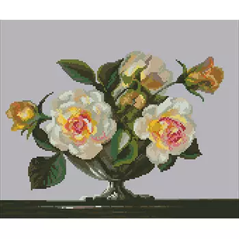 0019 Набор для вышивания 'Ретро' 34х28 см