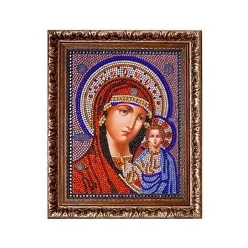 0025 Набор для выкладывания стразами 'Казанская'