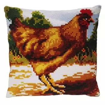 003.182 Подушка Pako 'Курица', 40х40 см