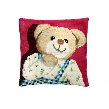 003.251 Подушка Pako 'Медведь', 40х40 см