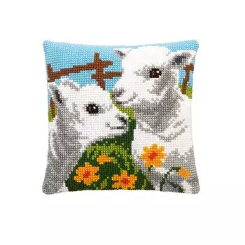 003.268 Подушка Pako 'Ягнята', 40х40 см