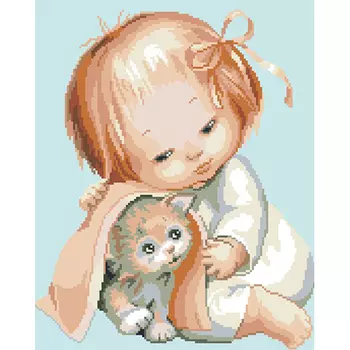 0055 Набор для вышивания 'Питомец' 20*25 см