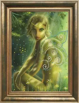 0102 Набор для выкладывания стразами 'Лесной эльф'