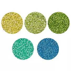 011 Набор бисера 5 цветов, 100 гр, Preciosa