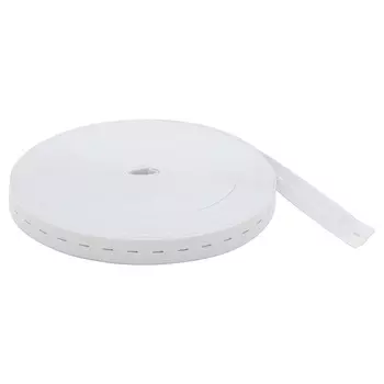 0120 Тесьма эласт. перф. 20мм *25м белая