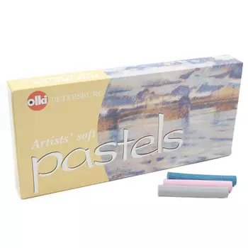 0144 Пастель худ. набор № 8 'Ассорти', 16 цв., Soft