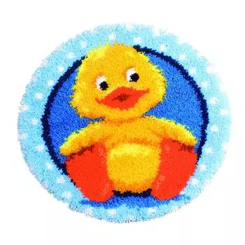 PN-0145324 Коврик (ковровая техника) Vervaco 'Утёнок' d-55см