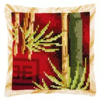 0148436-PN Подушка Vervaco 'Бамбук I' 40x40см