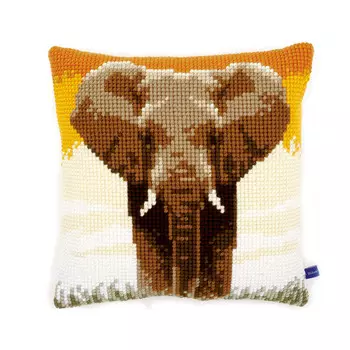 PN-0150146 Подушка Vervaco 'Слон' 40x40см