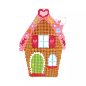 0150423-PN Подушка Vervaco 'Пряничный домик' 40x57см