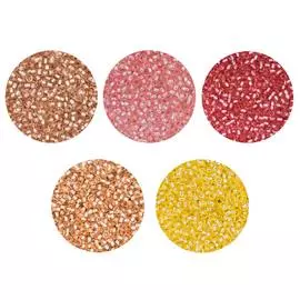 018 Набор бисера 5 цветов, 100 гр, Preciosa