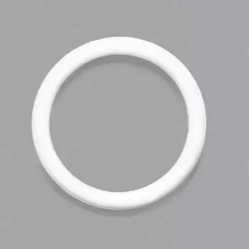 01-134/09 Кольцо металл 9мм ГР (белый)