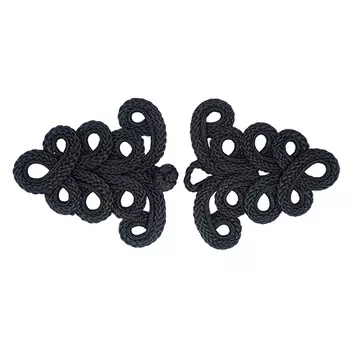 01-344.002 Застежка плетеная 300мм (ГР)