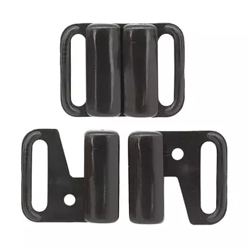 01-6864 Застежка для бюстг.12мм (черный)