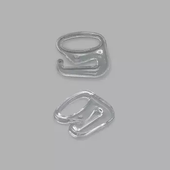 01-7260 Крючки 10мм (прозрачный)