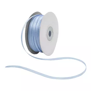 01 Лента атласная 3мм*100м (8099/3105 св.голубой)