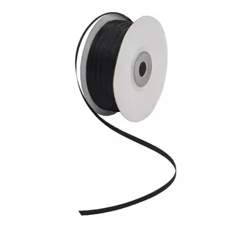 01 Лента атласная 3мм*100м (8141/3173 черный)