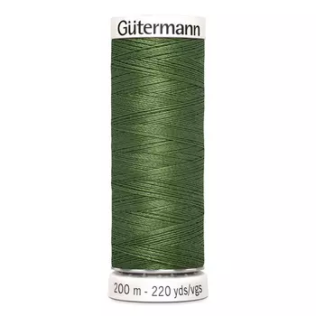 01 Нить Sew-all для всех материалов, 200м, 100% п/э Gutermann 748277 (148 т.оливковый)