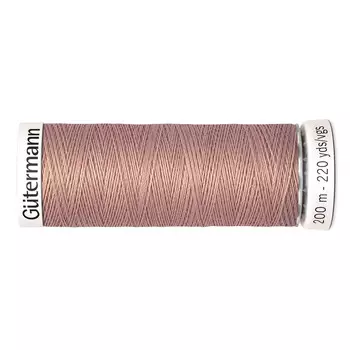 01 Нить Sew-all для всех материалов, 200м, 100% п/э Gutermann 748277 (991 розово-бежевая пудра)