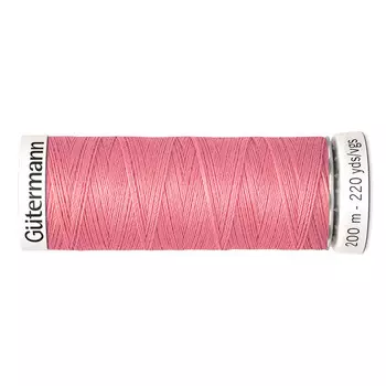 01 Нить Sew-all для всех материалов, 200м, 100% п/э Gutermann 748277 (985 умеренно розовый)