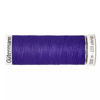 01 Нить Sew-all для всех материалов, 200м, 100% п/э Gutermann 748277 (810 яркий василек)