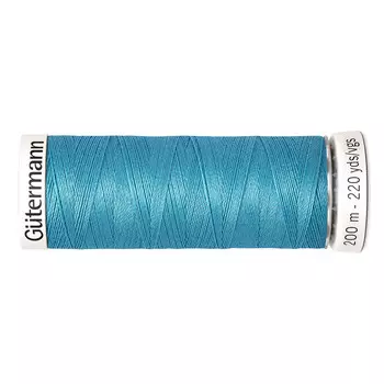 01 Нить Sew-all для всех материалов, 200м, 100% п/э Gutermann 748277 (385 св.серя бирюза)