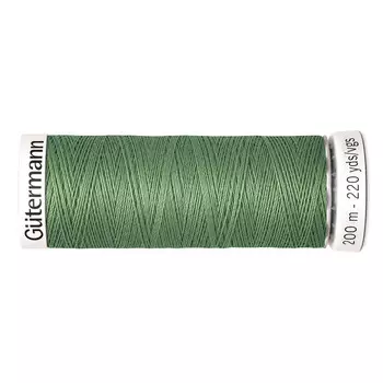 01 Нить Sew-all для всех материалов, 200м, 100% п/э Gutermann 748277 (821 серый офицерский)