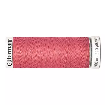 01 Нить Sew-all для всех материалов, 200м, 100% п/э Gutermann 748277 (926 лососевый)